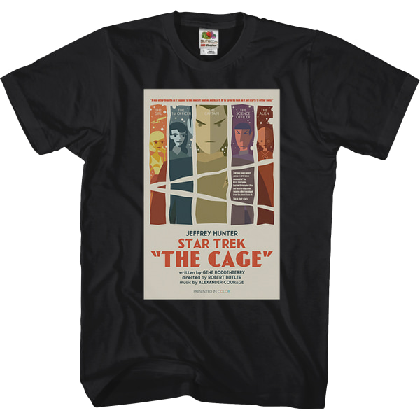 The Cage Star Trek T-skjorte M