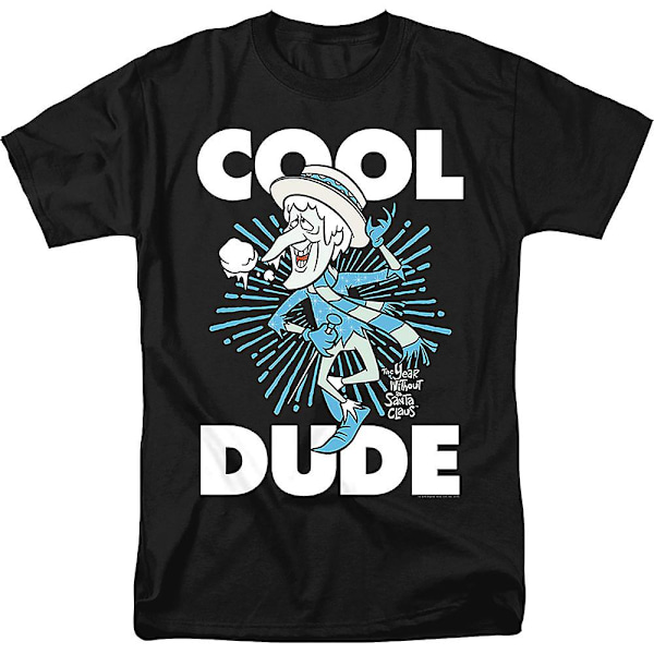Lumiukko Cool Dude - Joulupukki ilman joulua - T-paita M