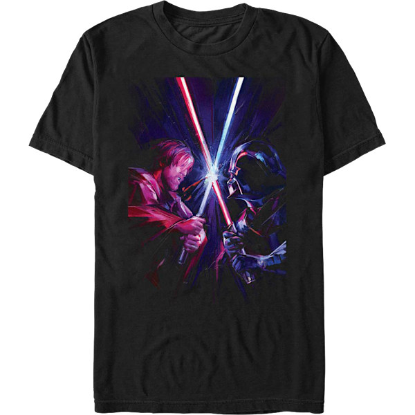Obi-Wan Kenobi vs Darth Vader Star Wars T-shirt M