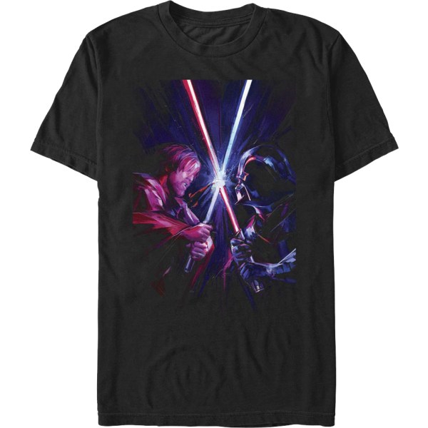 Obi-Wan Kenobi vs Darth Vader Star Wars T-skjorte L