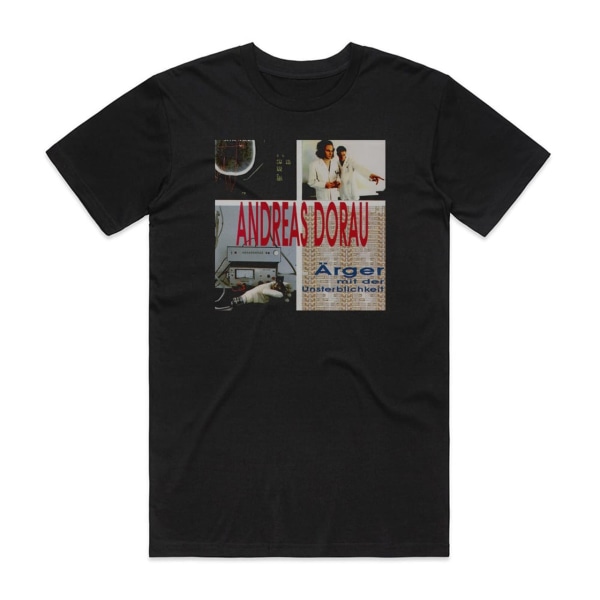 Andreas Dorau Rger Mit Der Unsterblichkeit Album Cover T-Shirt Black XL