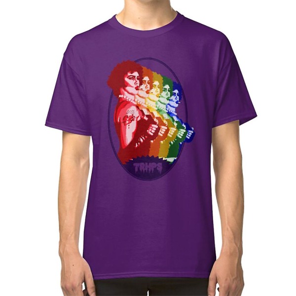 The Rocky Horror Picture Show - Regnbågs T-shirt XL