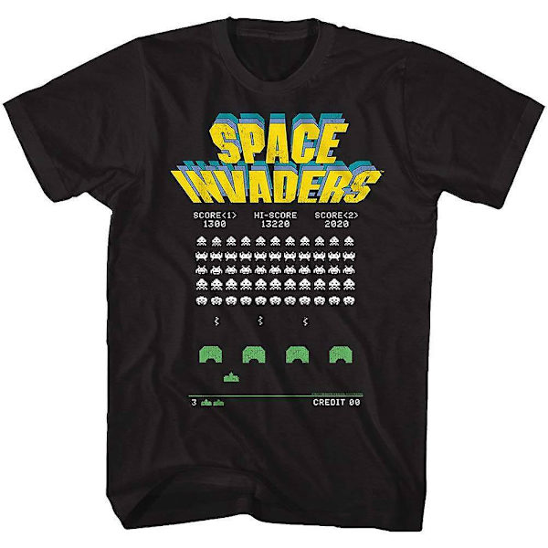 Space Invaders Old Screen T-shirt M