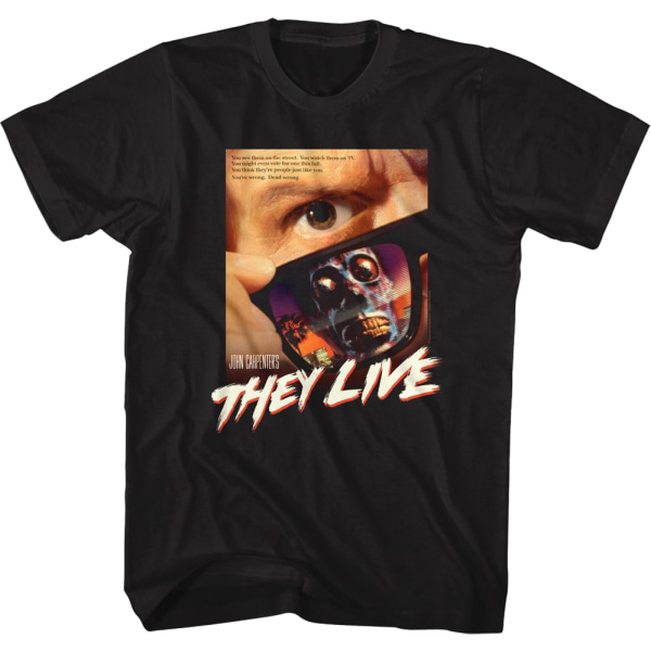 Poster They Live T-shirt M