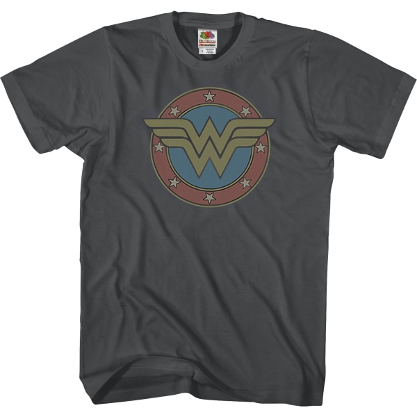 Klassinen Wonder Woman -logolla varustettu T-paita Uusi XXL