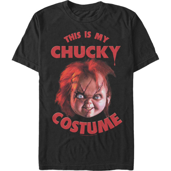 Dette er min Chucky-kostyme Child's Play T-skjorte S