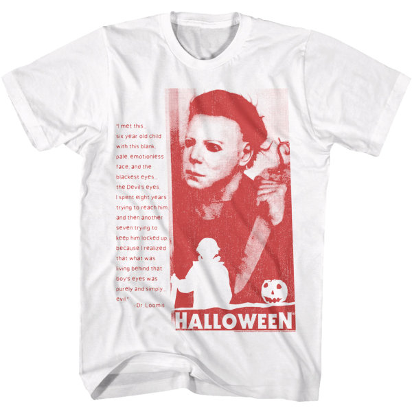Djävulens ögon Halloween T-shirt XXL