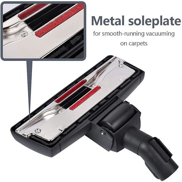 285-3 Klassinen lattiaharja Compact Can C1 C2 C3 S2 S4 S5 S6 S8 Combo -malleille, osa 7253830