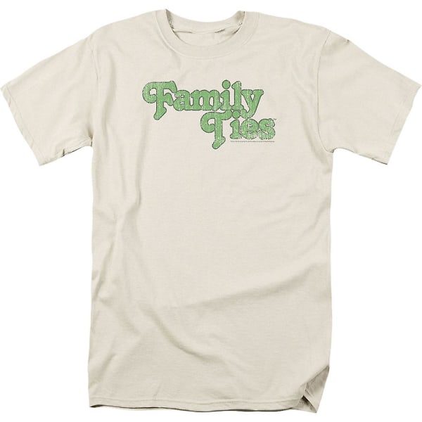 Family Ties Logo T-skjorte M