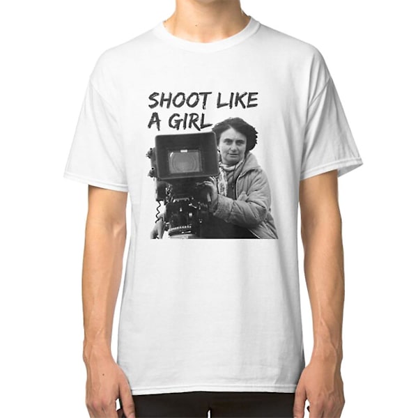 Agnes Varda Shoot Like A Girl T-skjorte M