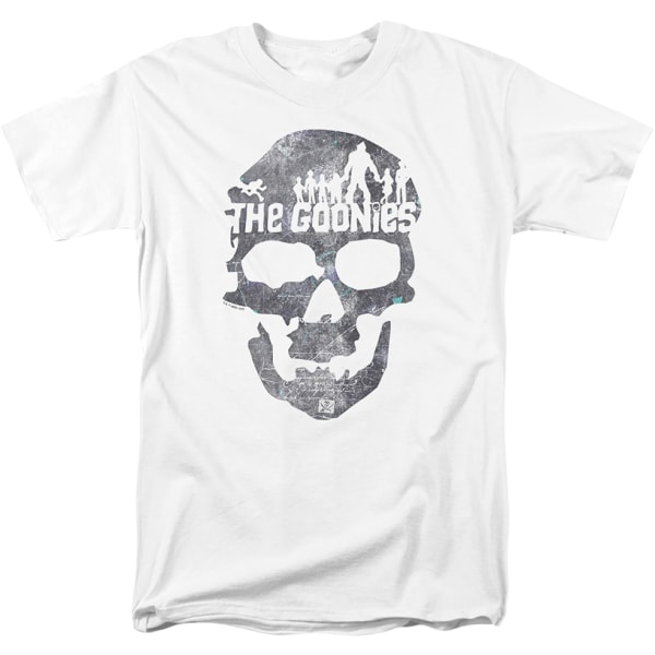 White Skull Silhouettes Goonies T-Shirt XXL