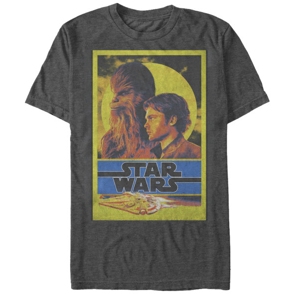 Han Solo och Chewbacca Star Wars T-shirt XL