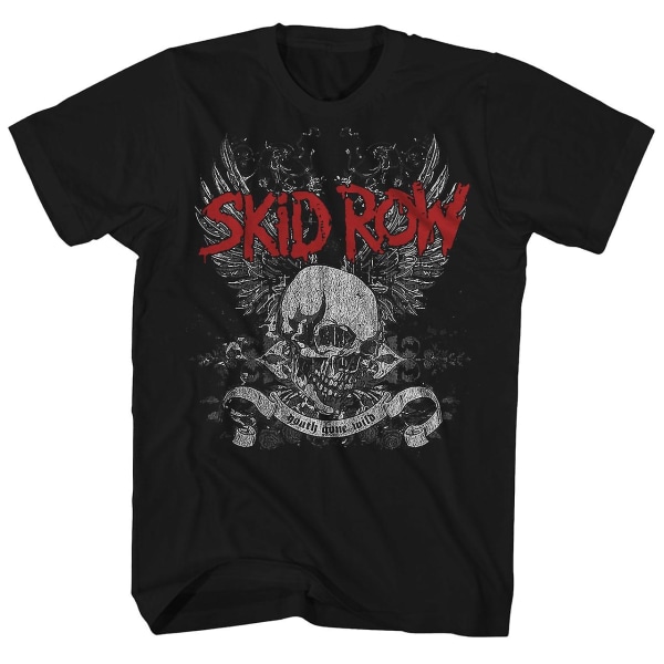 Skid Row T-paita Kallo ja Siivet Skid Row Paita XL