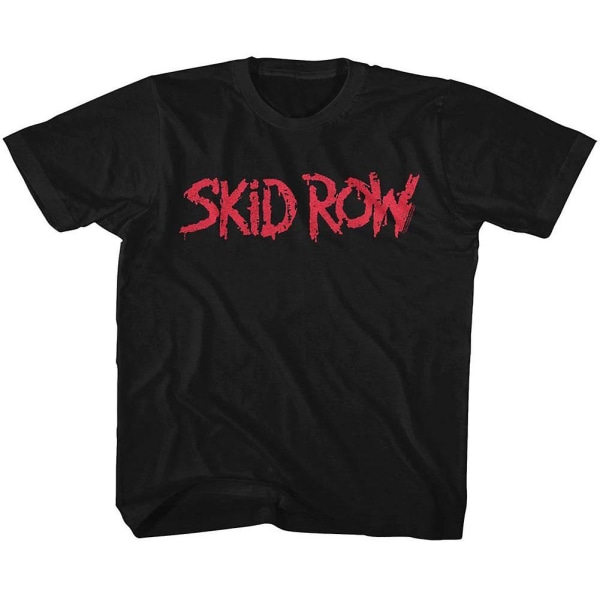 Skid Row Rød Logo Ungdom T-skjorte XXXL