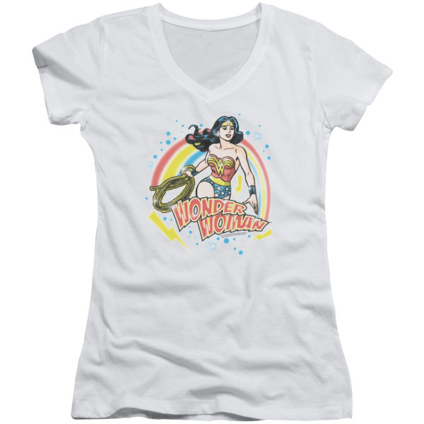 Dam Airbrush Wonder Woman V-ringad T-shirt Ny M