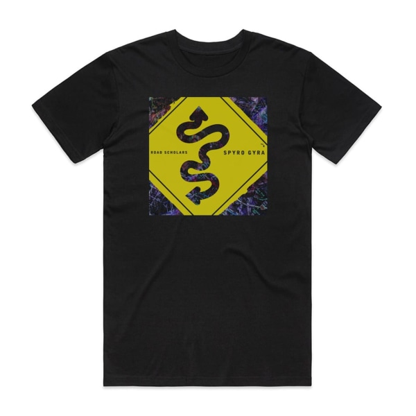 Spyro Gyra Road Scholars Album Cover T-Shirt Black XXXL