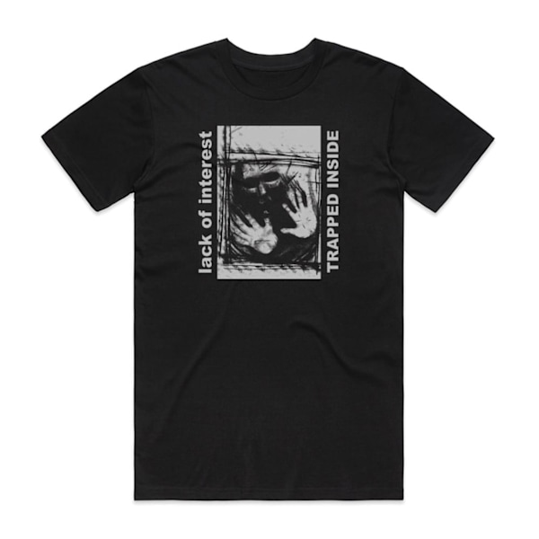 Lack of Interest Trapped Inside Album Cover T-skjorte Svart XXL
