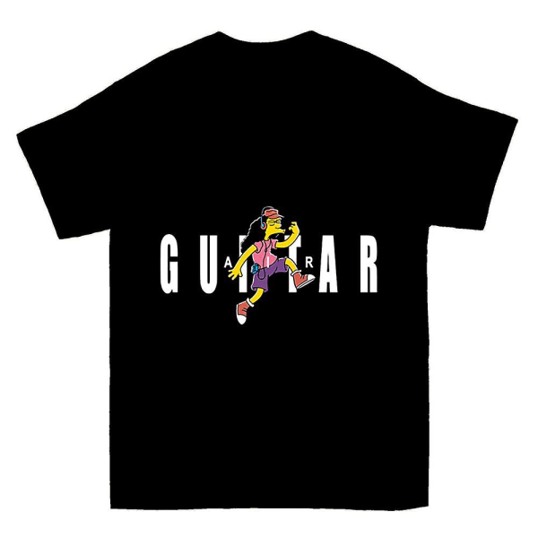 Luftgitar T-skjorte S