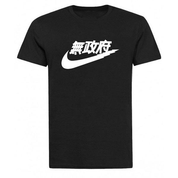 Air Tokyo Air Anarchy Tee Shir Black T Shirt L