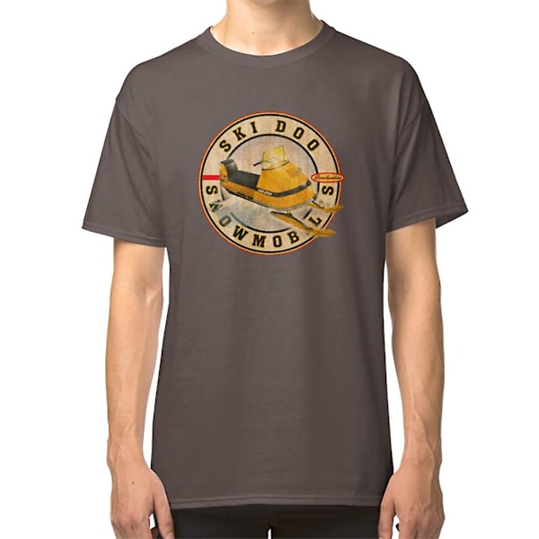 Vintage Ski-doo Snöskoter T-shirt darkgrey M