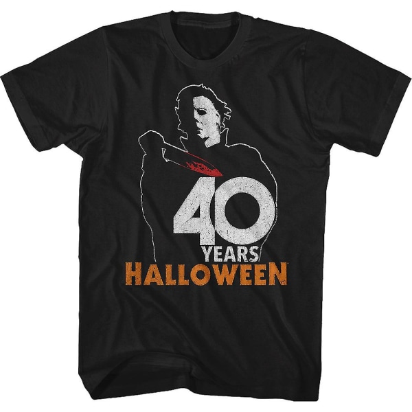 Michael Myers 40 år Halloween T-shirt XXXL