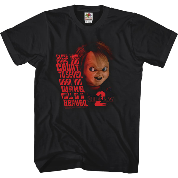 Close Your Eyes Child's Play 2 -paita XXXL