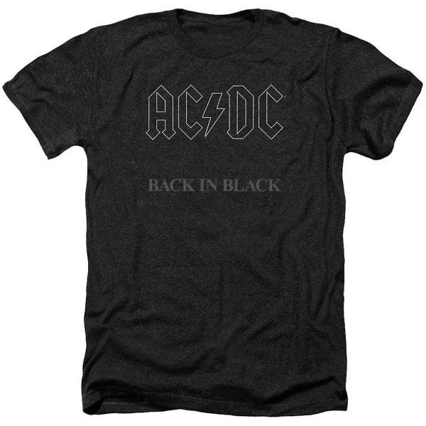 AC/DC Back In Black -paita S