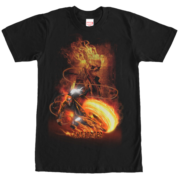 Collage Ghost Rider T-Shirt New L