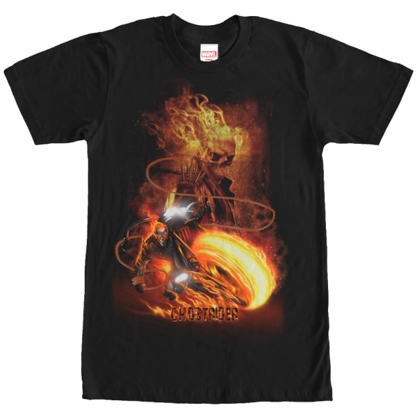 Collage Ghost Rider T-shirt Ny L