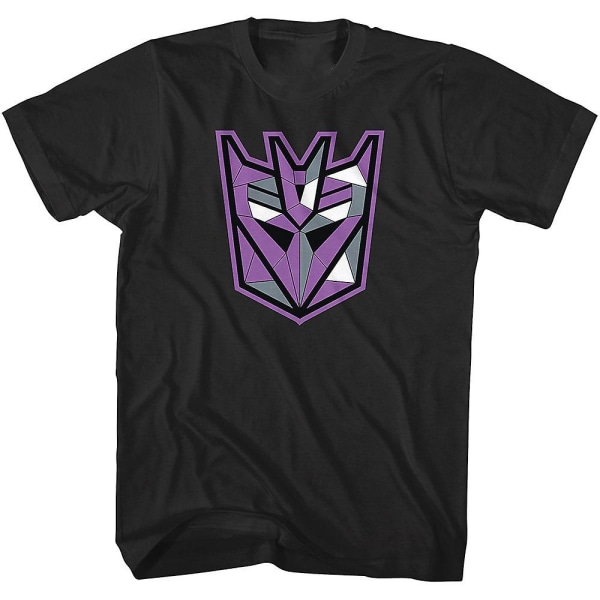 Decepticons Geometrisk Logo Transformers T-Shirt XXL