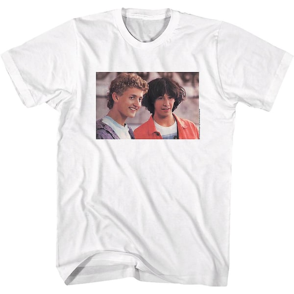 Indrammet billede Bill og Ted's Excellent Adventure T-shirt M