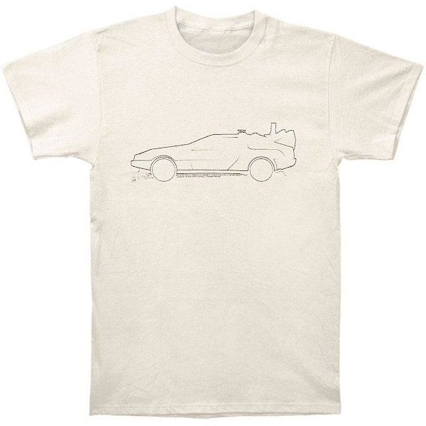 Tillbaka till framtiden Linjer T-shirt XL