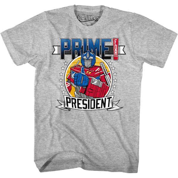 Transformers Prime For President -paita M