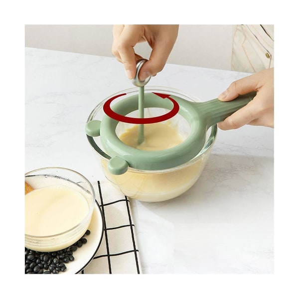 Återanvändbar Tygmeshfilter Nötmjölksväska Sil Soy Herbal Tea Kallt Bryggkaffe gr