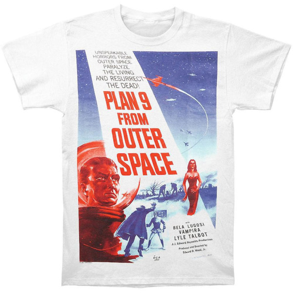 Plan 9 från yttre rymden Plan 9 T-shirt L