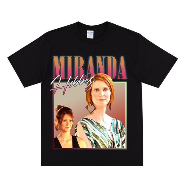 MIRANDA HOBBES Homage T-shirt Black L