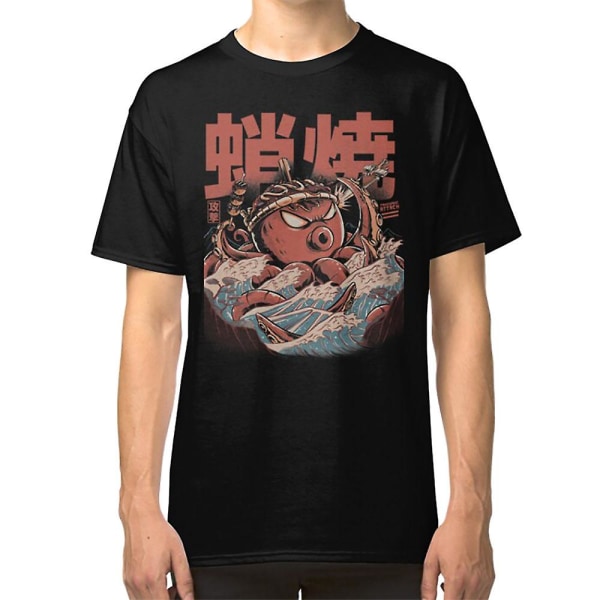 Takoyaki Attack Sort T-shirt (Sort Version) S