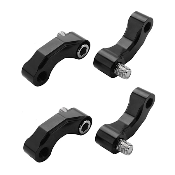 4X Motorsykkel Speil Løfter Forlengelsesbrakett Adapter for r1200gs Lc/ 13-18 R Ninet CNC Aluminium