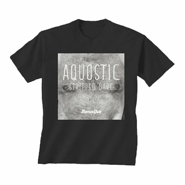 Status Quo Aquostic Bare Chest T-shirt M