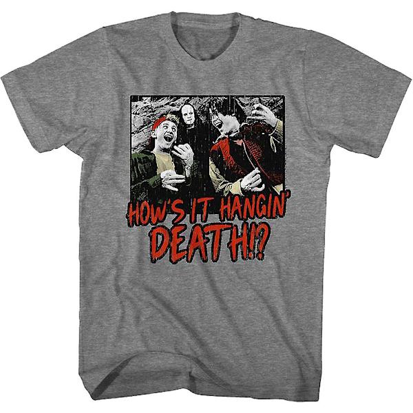How's It Hangin' Death Bill And Ted T-shirt M