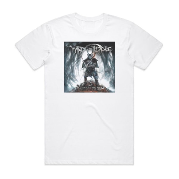 Winds of Plague Decimate The Weak 1 Album Cover T-Shirt Hvid L