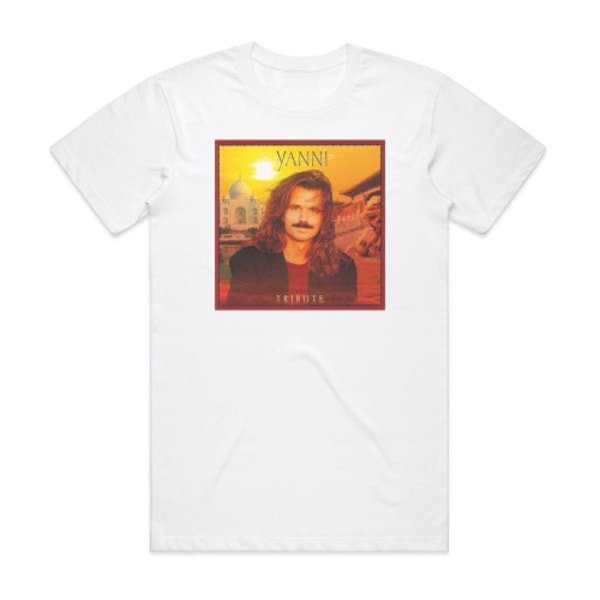 Yanni Tribute Album Cover T-Shirt White M