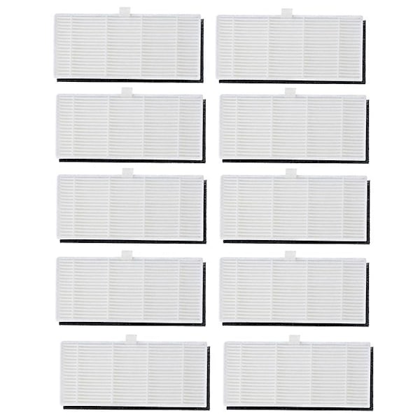 10 stk HEPA-filter for R1 R1a robotstøvsugerdeler tilbehør støvsuger reservedeler tilbehør