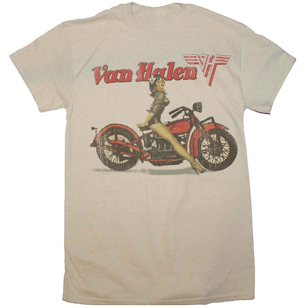 Biker Pinup Van Halen T-shirt M