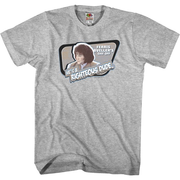 Righteous Dude Ferris Buellers Dag Off T-shirt XXXL