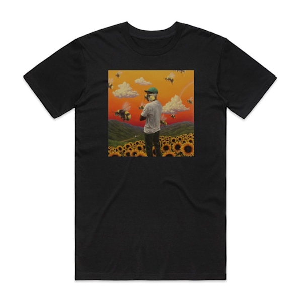 Tyler the Creator Flower Boy Album Cover T-shirt Svart XL