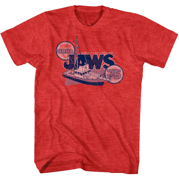 Orca '75 Jaws T-paita XXL