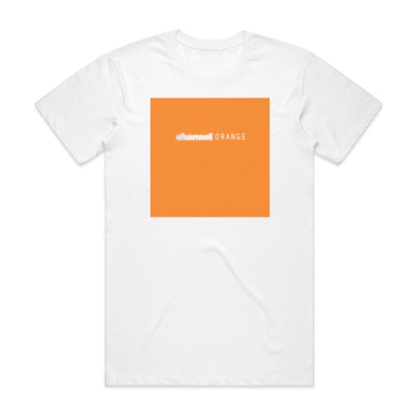 Frank Ocean Channel Orange Album Cover T-skjorte Hvit M