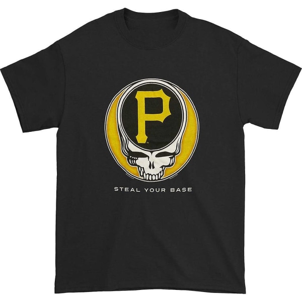 Grateful Dead Pittsburgh Pirates Steal Your Base T-shirt S