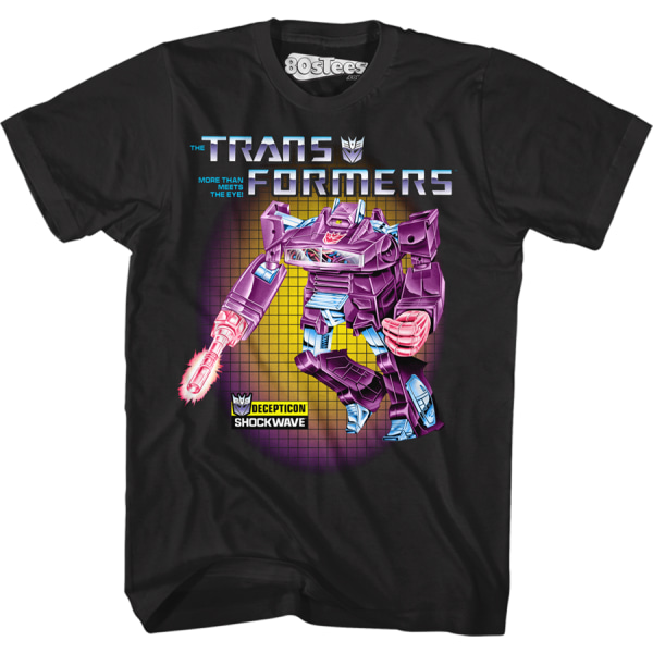 Transformers Box Art Shockwave T-skjorte XL